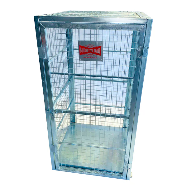 Galvanised Heavy Duty Gas Bottle Cylinder Cage (9+12 BOTTLE UNIT)